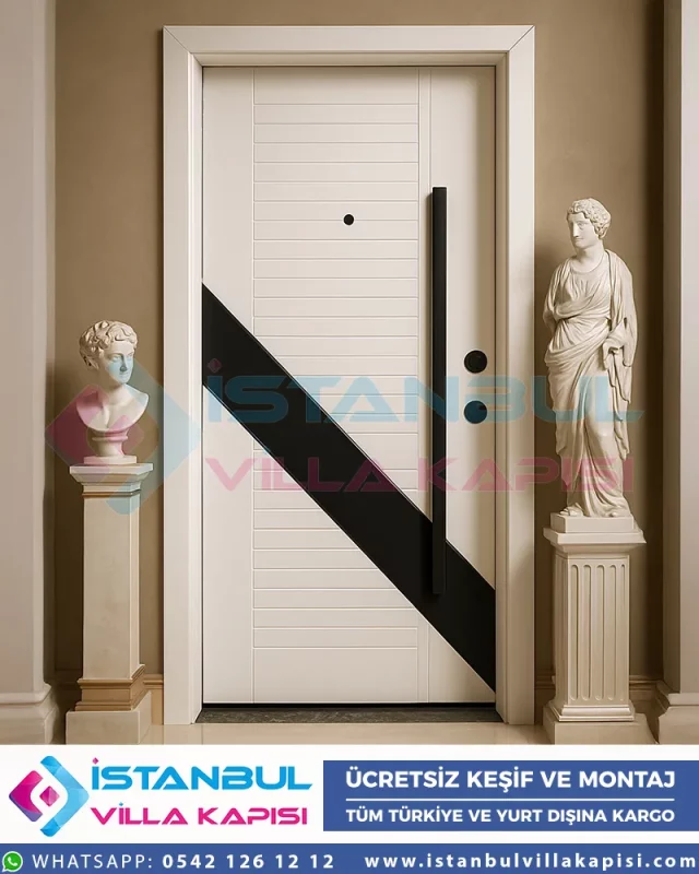 Krem Çelik Kapı Hely -+90 542 126 12 12 İstanbul Villa Kapısı | Villa ...