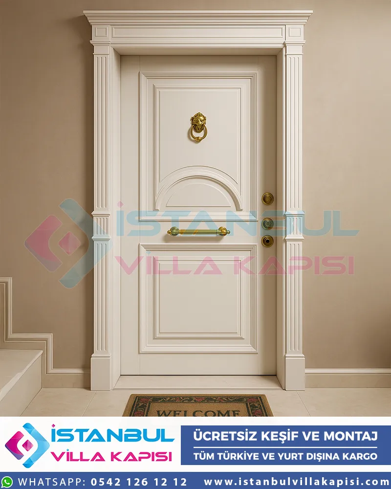 Hypnos-kirik-beyaz-celik-kapi