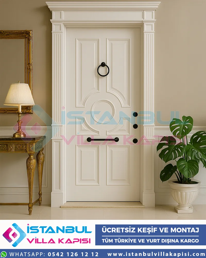 Pan-krem-rengi-beyaz-celik-kapi