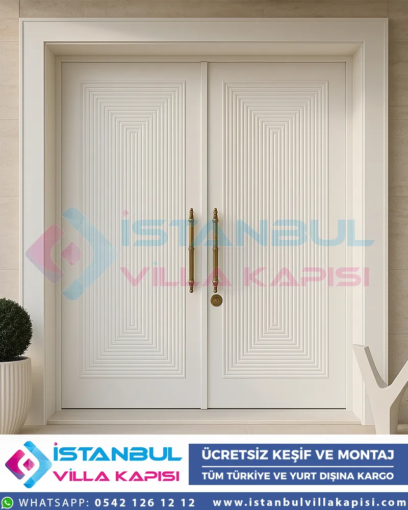 Clounce-Villa-Kapisi-Beyaz-Celik-Kapi