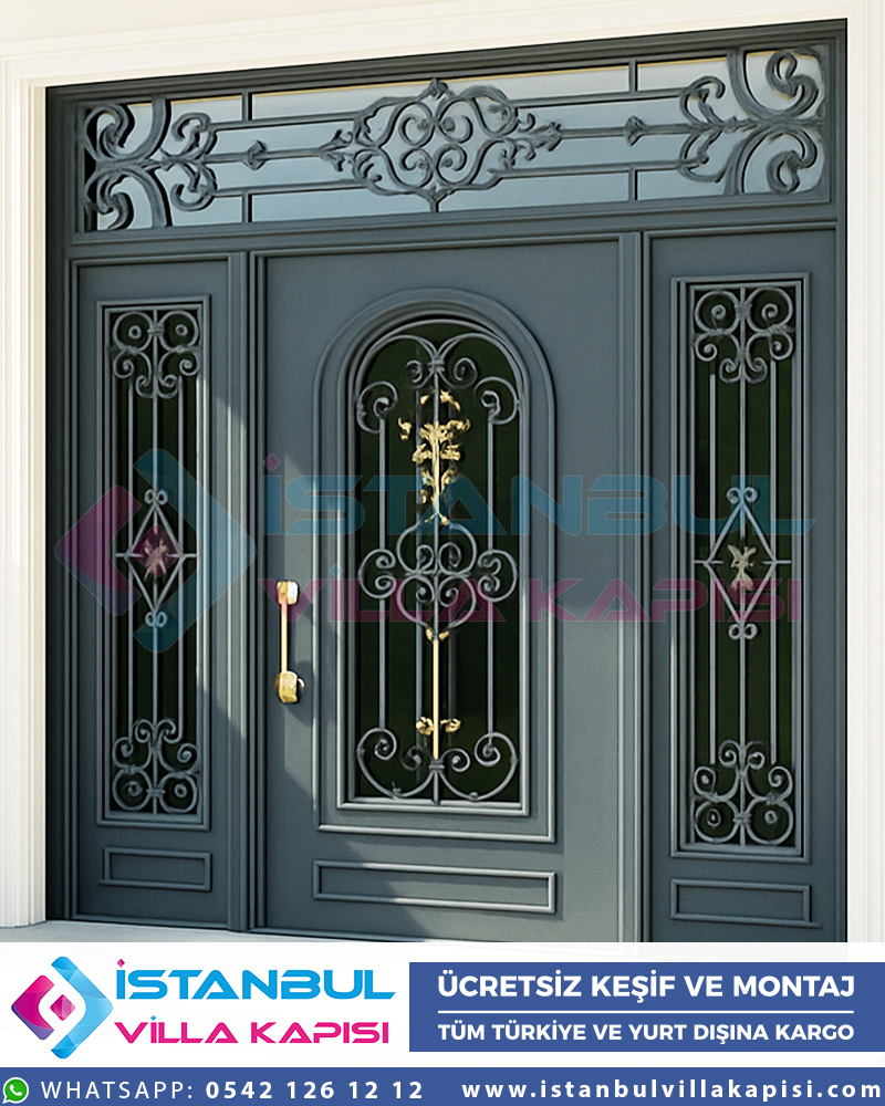 New-York-ferforje-villa-kapisi-fume-istanbul-villa-kapisi