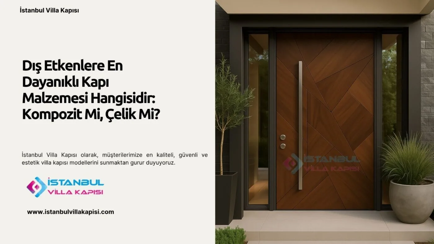 En Dayanıklı Kapı: Kompozit Mi Çelik Mi? | Uzman Karşılaştırması