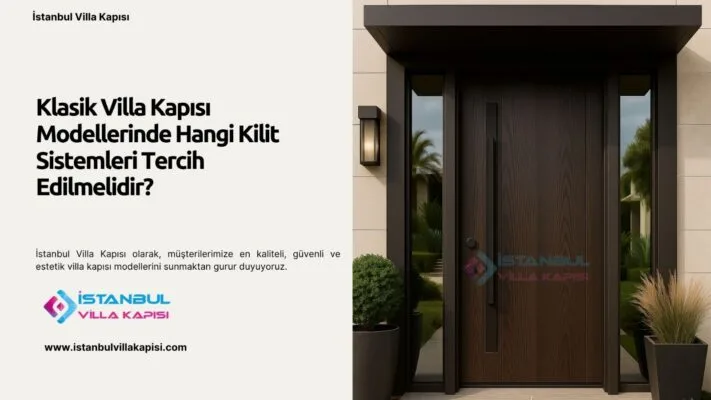 Klasik Villa Kapısı İçin Kilit Seçimi | Güvenlik &Amp; Estetik Rehberi