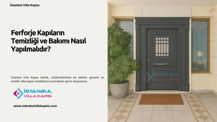 Ferforje Kapıların Temizliği Ve Bakımı Nasıl Yapılmalıdır? Ferforje Kapıların Temizliği Ve Bakımı Nasıl Yapılmalıdır?