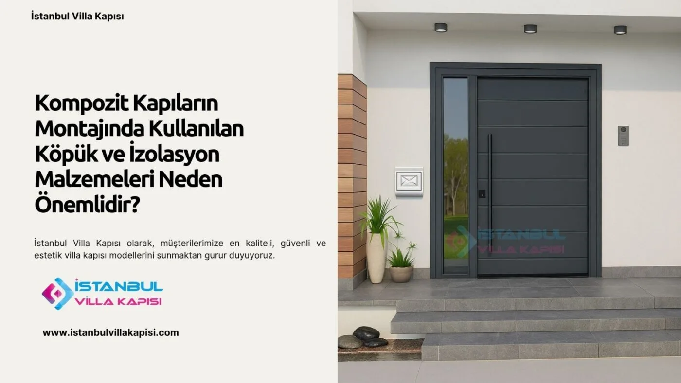 Kompozit Kapıların Montajında Kullanılan Köpük Ve İzolasyon Malzemeleri Neden Önemlidir?