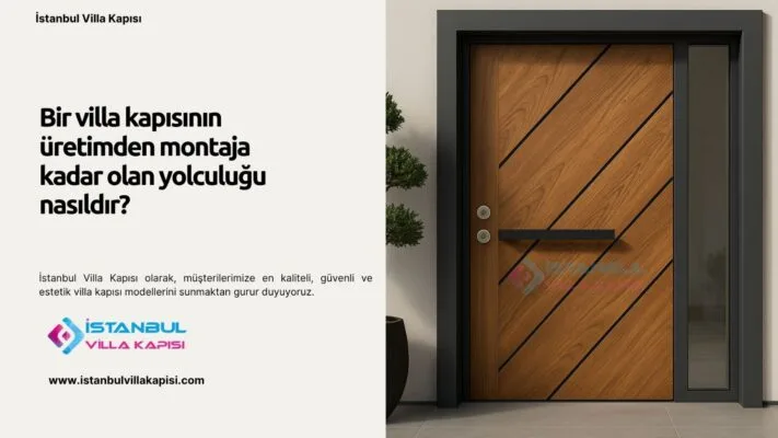 Bir Villa Kapısının Üretimden Montaja Kadar Olan Yolculuğu Nasıldır?