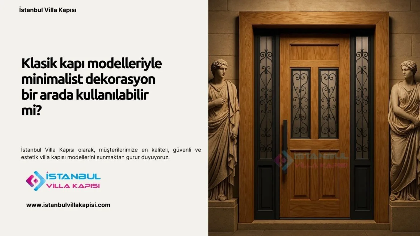Klasik Kapı Modelleriyle Minimalist Dekorasyon Bir Arada Kullanılabilir Mi?