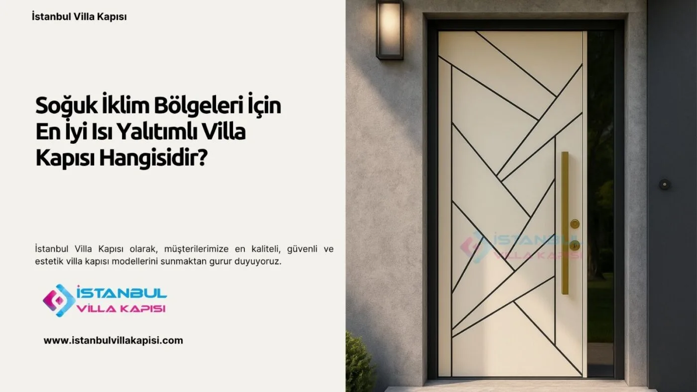 Soğuk İklim Bölgeleri İçin En İyi Isı Yalıtımlı Villa Kapısı Hangisidir? Soğuk İklim Bölgeleri İçin En İyi Isı Yalıtımlı Villa Kapısı Hangisidir?
