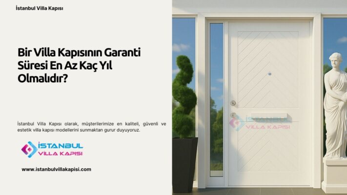 Bir Villa Kapısının Garanti Süresi En Az Kaç Yıl Olmalıdır?