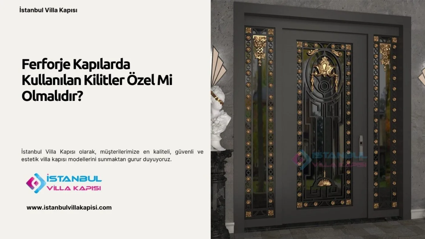 Ferforje Kapılarda Kullanılan Kilitler Özel Mi Olmalıdır? Ferforje Kapılarda Kullanılan Kilitler Özel Mi Olmalıdır?
