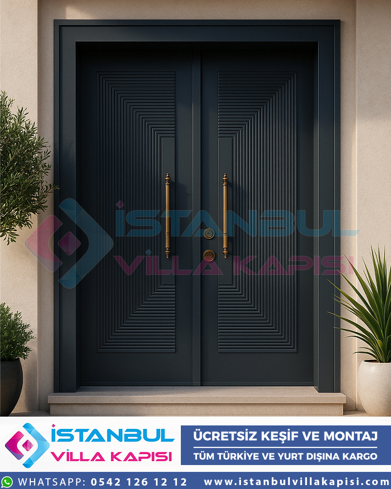 Dallas-villa-kapisi-antrasit-gri-istanbul